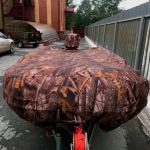 Транспортировочный тент на лодку ПВХ 3